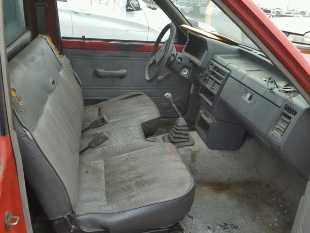 JM2UF1110H0517075 - 1987 MAZDA B2000 RED photo 5