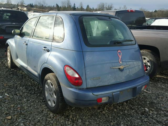 3A4FY48B77T504715 - 2007 CHRYSLER PT CRUISER BLUE photo 3