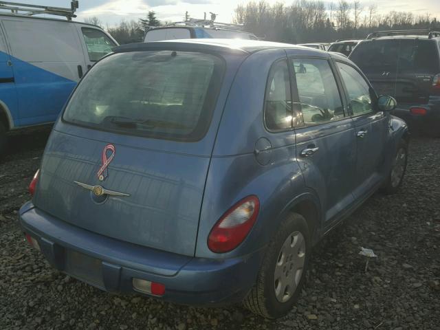 3A4FY48B77T504715 - 2007 CHRYSLER PT CRUISER BLUE photo 4