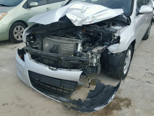 KMHDB8AE6BU102561 - 2011 HYUNDAI ELANTRA TO SILVER photo 9