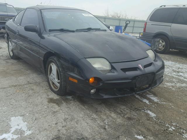 1G2JD12T017188151 - 2001 PONTIAC SUNFIRE GT BLACK photo 1