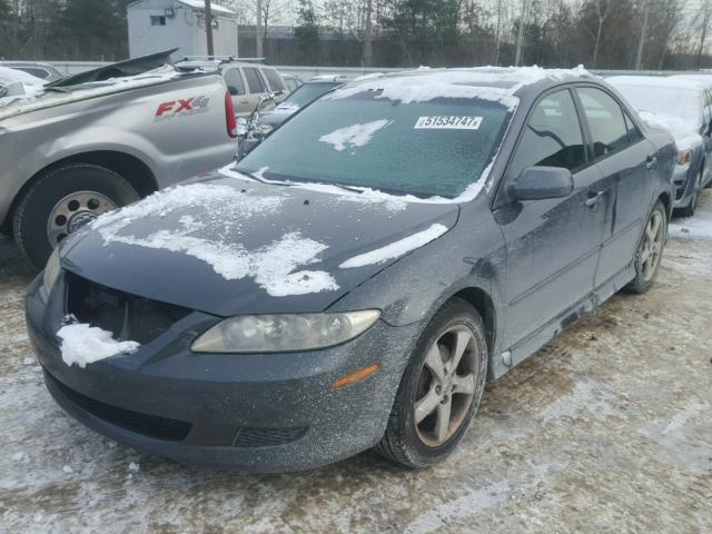 1YVFP80C645N75172 - 2004 MAZDA 6 I GRAY photo 2