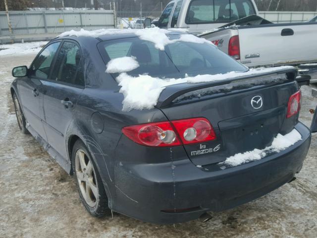 1YVFP80C645N75172 - 2004 MAZDA 6 I GRAY photo 3