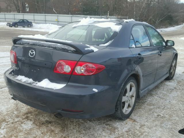 1YVFP80C645N75172 - 2004 MAZDA 6 I GRAY photo 4