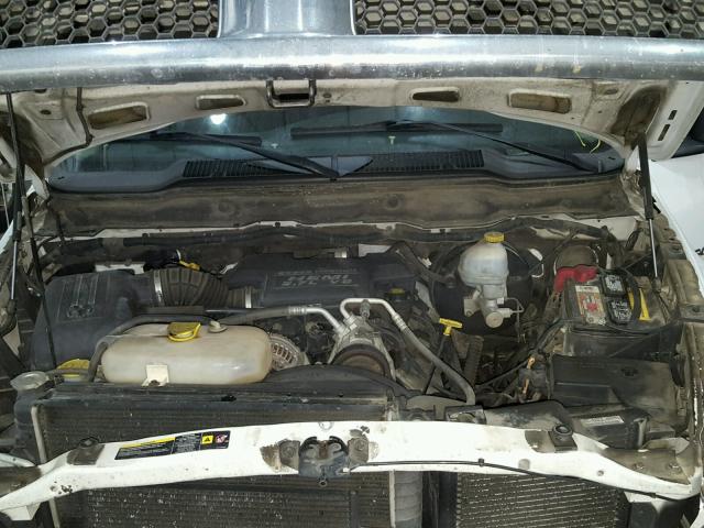 1D7HU18D44S570152 - 2004 DODGE RAM 1500 S WHITE photo 7