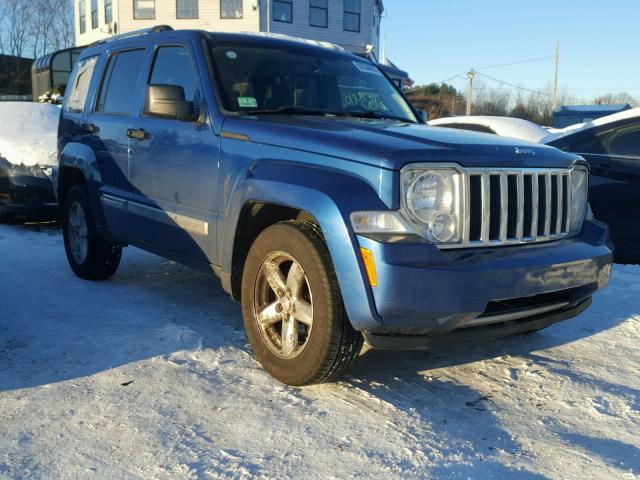 1J8GN58KX9W524634 - 2009 JEEP LIBERTY LI BLUE photo 1