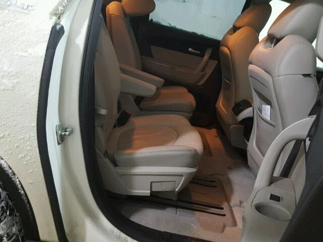 1GKKVSED3BJ272836 - 2011 GMC ACADIA SLT თეთრი ფოტო 6