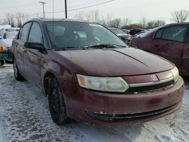 1G8AJ52F33Z136780 - 2003 SATURN ION LEVEL BURGUNDY photo 1