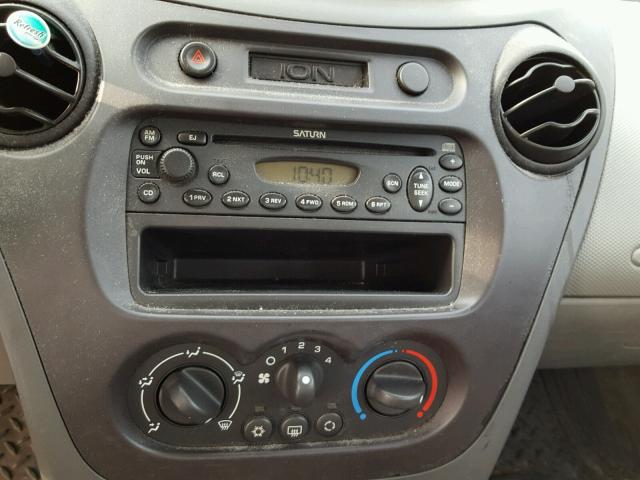 1G8AJ52F33Z136780 - 2003 SATURN ION LEVEL BURGUNDY photo 9