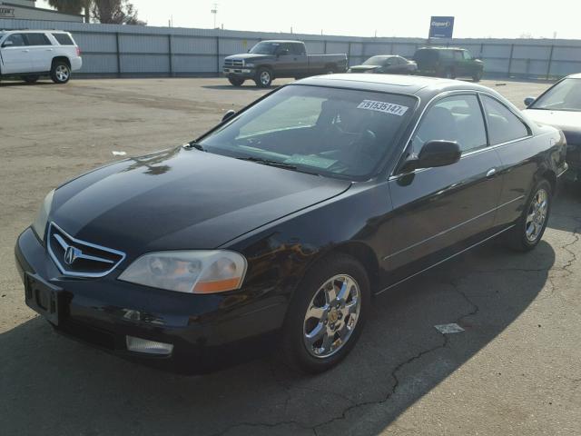 19UYA42591A023001 - 2001 ACURA 3.2CL BLACK photo 2