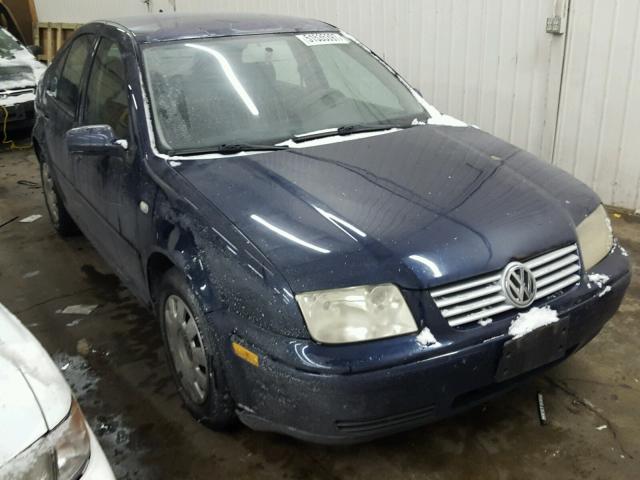 3VWRK69M03M185434 - 2003 VOLKSWAGEN JETTA GL BLUE photo 1