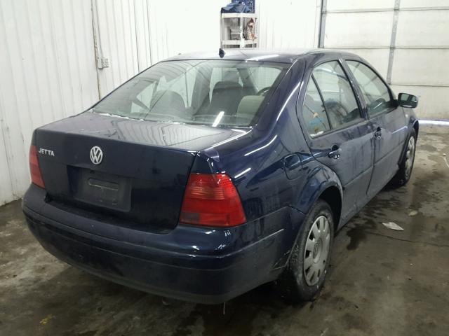 3VWRK69M03M185434 - 2003 VOLKSWAGEN JETTA GL BLUE photo 4