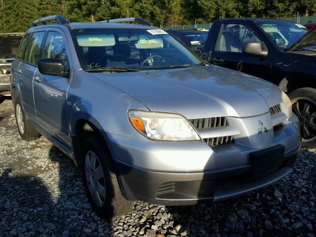 JA4LZ31F65U008136 - 2005 MITSUBISHI OUTLANDER SILVER photo 1