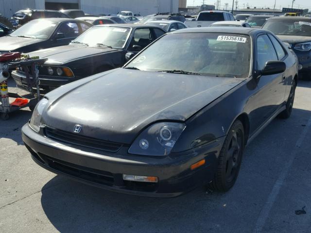 JHMBB6247VC013757 - 1997 HONDA PRELUDE BLACK photo 2