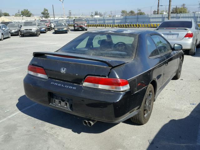 JHMBB6247VC013757 - 1997 HONDA PRELUDE BLACK photo 4