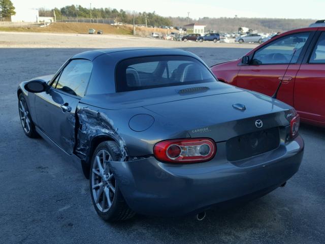 JM1NC2PF2B0217474 - 2011 MAZDA MX-5 MIATA GRAY photo 3