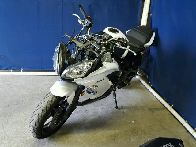 JKAEXEE14FDA19875 - 2015 KAWASAKI EX650 E TWO TONE photo 2