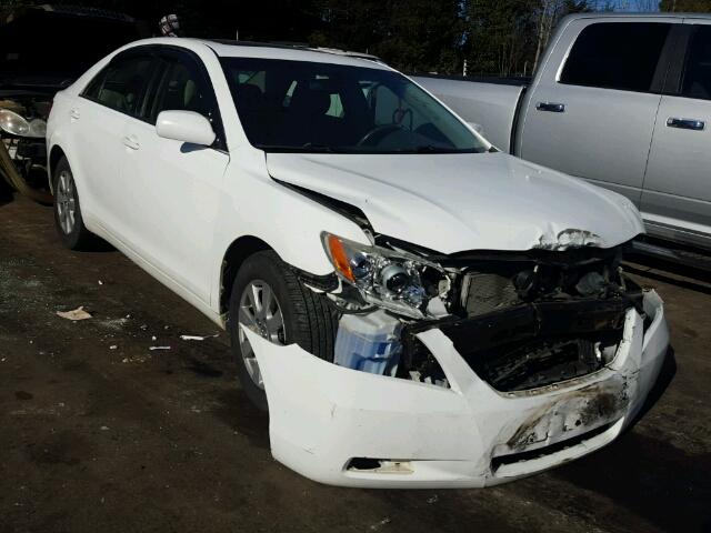 4T1BE46K18U744734 - 2008 TOYOTA CAMRY CE WHITE photo 1