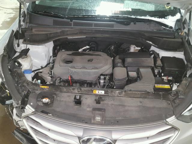 5XYZTDLB0HG453169 - 2017 HYUNDAI SANTA FE S 银色 照片 7