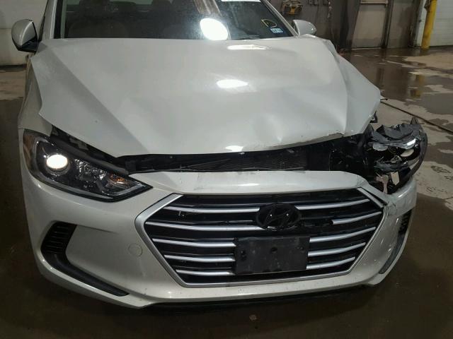 KMHD74LF9HU078717 - 2017 HYUNDAI ELANTRA SE GOLD photo 9