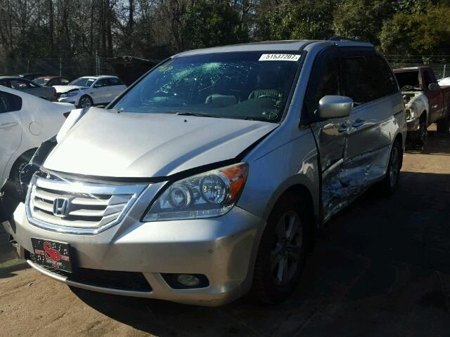 5FNRL38968B106470 - 2008 HONDA ODYSSEY TO SILVER photo 2