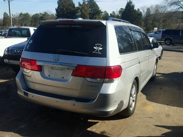 5FNRL38968B106470 - 2008 HONDA ODYSSEY TO SILVER photo 4