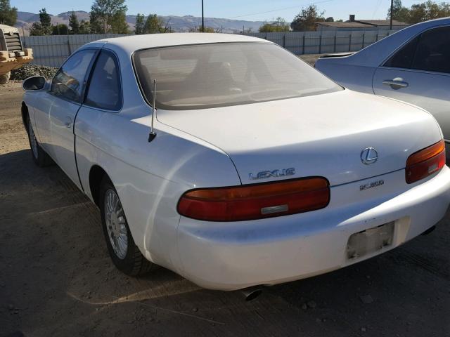 JT8JZ31C5P0011041 - 1993 LEXUS SC 300 WHITE photo 3