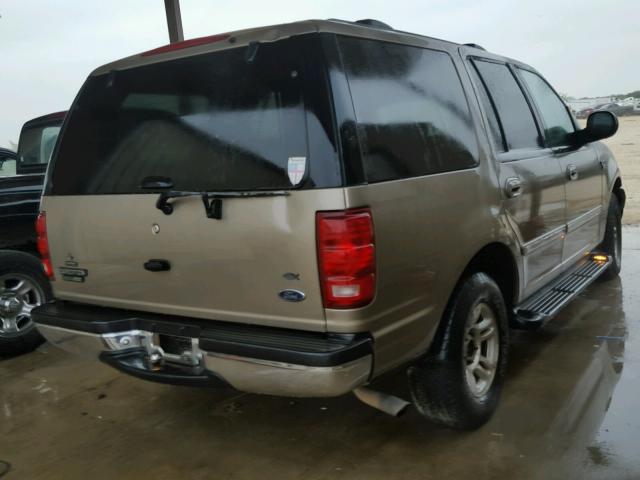 1FMRU15W92LA65599 - 2002 FORD EXPEDITION TAN photo 4