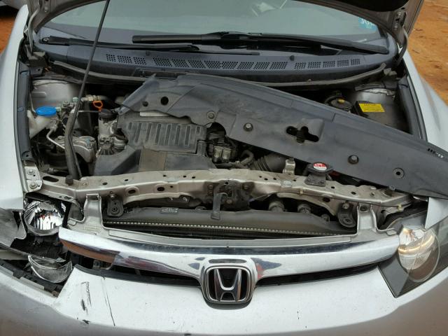 JHMFA36266S016569 - 2006 HONDA CIVIC HYBR SILVER photo 7