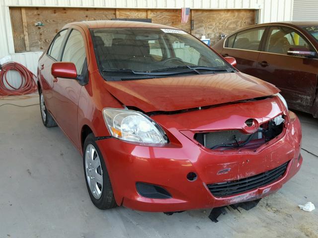 JTDBT4K33CL034130 - 2012 TOYOTA YARIS RED photo 1