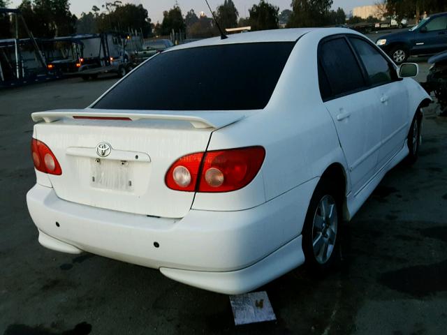 1NXBR32EX6Z673156 - 2006 TOYOTA COROLLA CE WHITE photo 4