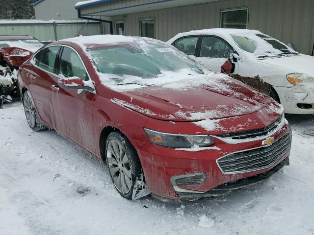 1G1ZH5SX2GF248984 - 2016 CHEVROLET MALIBU PRE RED photo 1