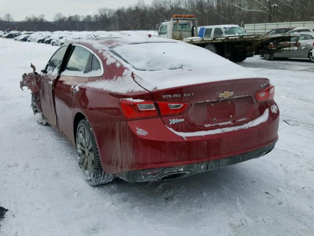 1G1ZH5SX2GF248984 - 2016 CHEVROLET MALIBU PRE RED photo 3