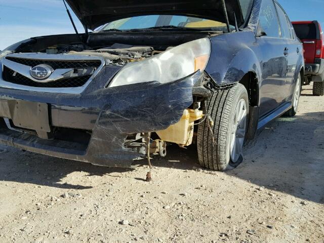 4S3BMCA60C3041829 - 2012 SUBARU LEGACY 2.5 BLACK photo 9