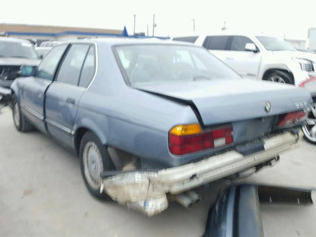 WBAGB431XJ3204970 - 1988 BMW 735 I AUTO BLUE photo 3