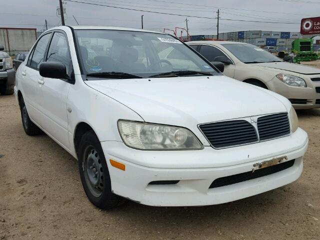 JA3AJ26E72U028923 - 2002 MITSUBISHI LANCER ES WHITE photo 1