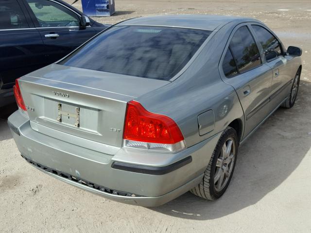 YV1RS592262532098 - 2006 VOLVO S60 2.5T GREEN photo 4