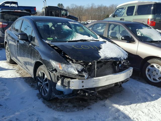 19XFB2F87DE283698 - 2013 HONDA CIVIC EX 黑色 照片 1