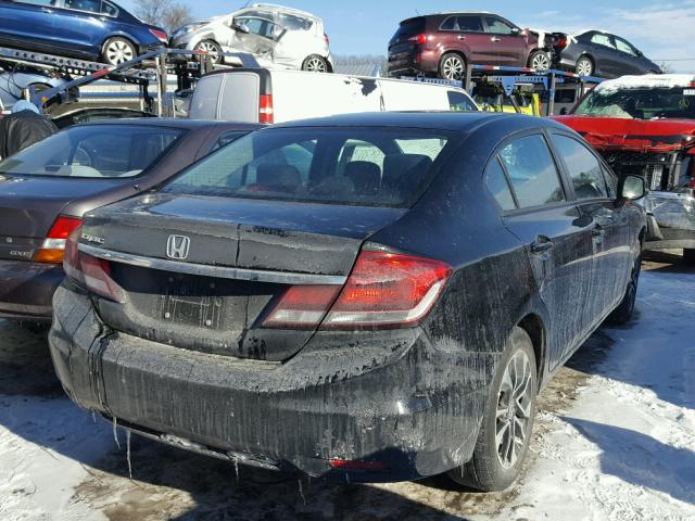 19XFB2F87DE283698 - 2013 HONDA CIVIC EX 黑色 照片 4