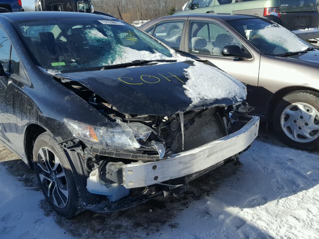 19XFB2F87DE283698 - 2013 HONDA CIVIC EX 黑色 照片 9