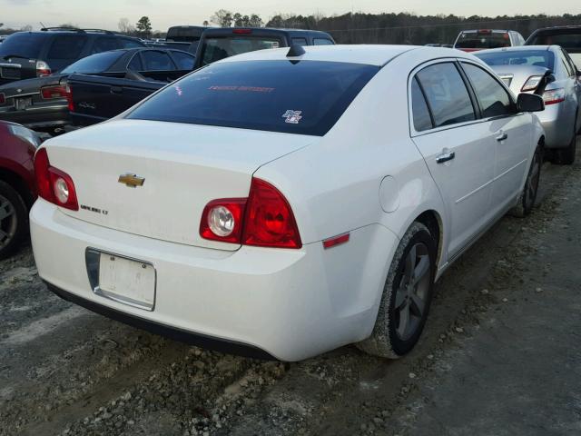 1G1ZC5EUXCF396844 - 2012 CHEVROLET MALIBU 1LT 白色 照片 4