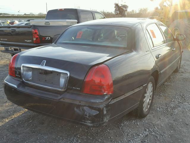 1LNHM81W15Y649321 - 2005 LINCOLN TOWN CAR S BLACK photo 4