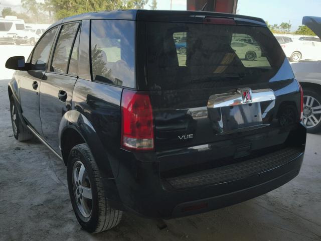 5GZCZ33D86S843183 - 2006 SATURN VUE BLACK photo 3