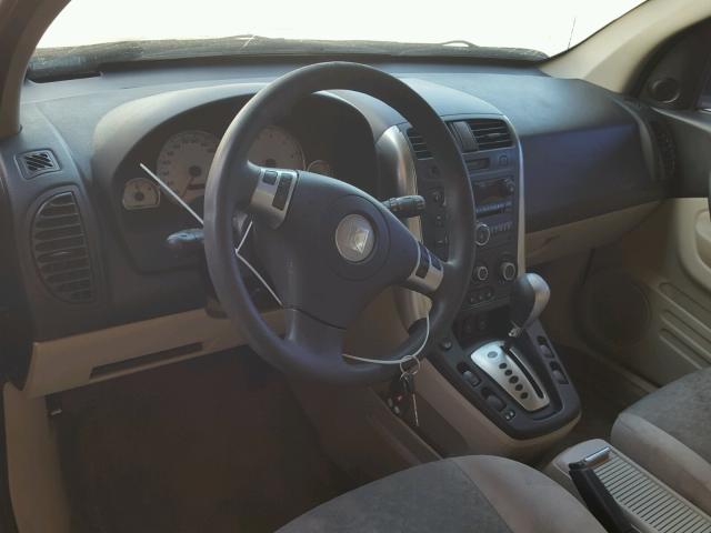 5GZCZ33D86S843183 - 2006 SATURN VUE BLACK photo 9