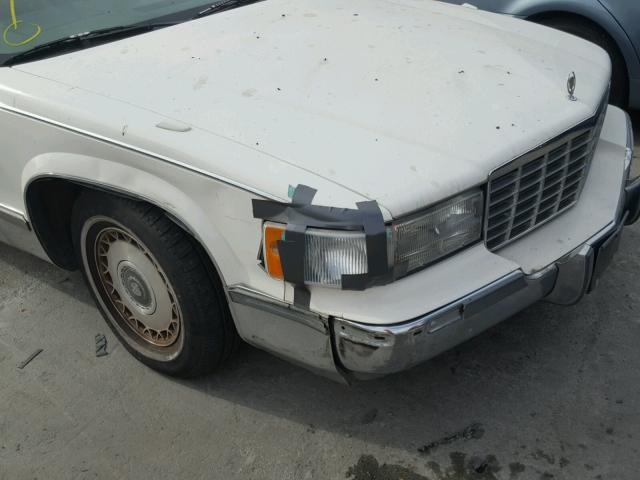 1G6DW52P4SR713038 - 1995 CADILLAC FLEETWOOD WHITE photo 9