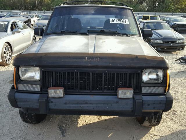 1J4FJ68S5TL324476 - 1996 JEEP CHEROKEE S BLACK photo 10