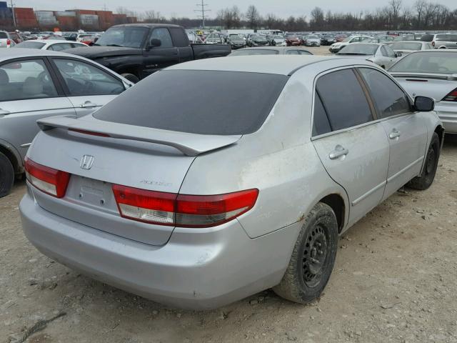 JHMCM563X3C007927 - 2003 HONDA ACCORD LX SILVER photo 4