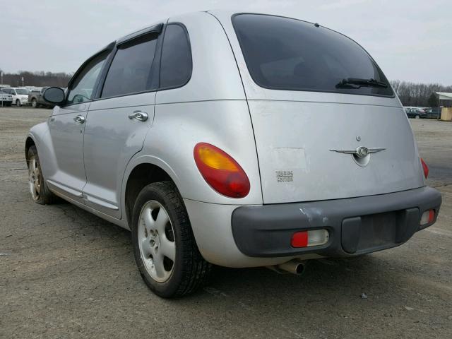 3C4FY58B72T202412 - 2002 CHRYSLER PT CRUISER SILVER photo 3