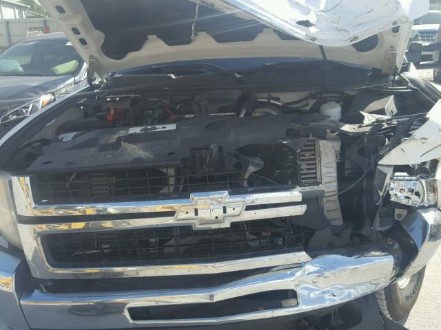 1GCHC29698E109889 - 2008 CHEVROLET SILVERADO WHITE photo 7