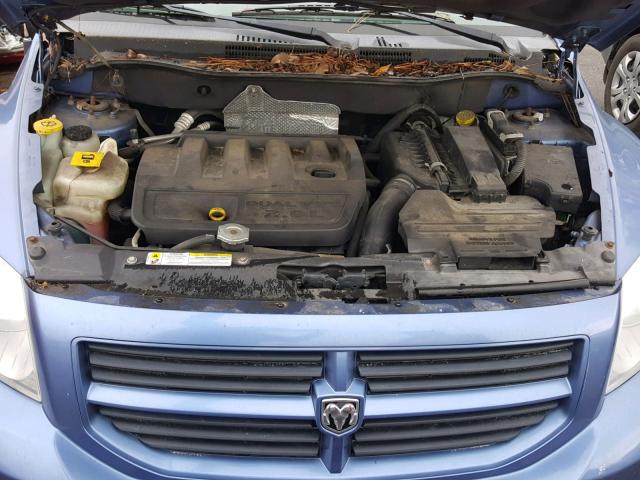 1B3HB48B97D537075 - 2007 DODGE CALIBER SX BLUE photo 7